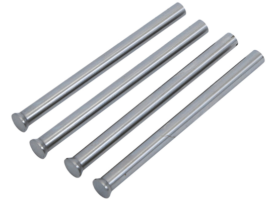 HSS M42 Lubang Pukulan Pin T Model Ticrn Panduan Berulir Pin Ejector Lengan