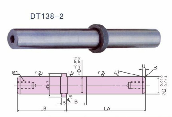 Common Stripper Cross Guide Post Set Baja Paduan, Panduan Pilar Stripper Panduan Pin