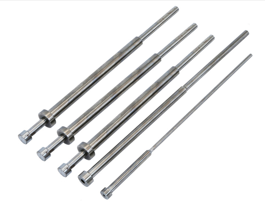 SKD11 H13 Stepped Ejector Pins Dan Selongsong JIS Standard H13 American Inch