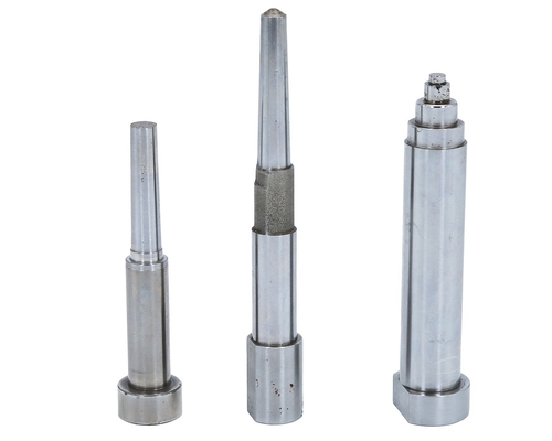 WS 1.2210 Ejector Pins Dan Selongsong DIN1530A-B, Pin Inti Kustom TiCN
