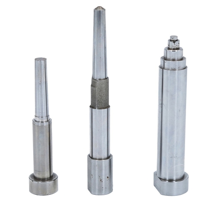 Disesuaikan HRC 58 Ejector Pins Injection Molding M2 1.2344 Sisipkan Pin
