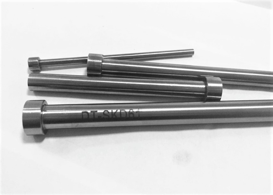 Bagian Cetakan Injeksi Plastik TiCN SKH51, Pin Ejector Lurus Nitriding