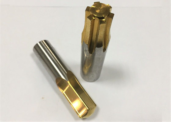 Disesuaikan JIS DLC Die Punch Pins DIN 9861 Countersunk Head Stamping Die Punches