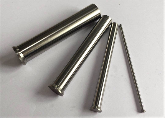 HSS M42 Lubang Pukulan Pin T Model Ticrn Panduan Berulir Pin Ejector Lengan