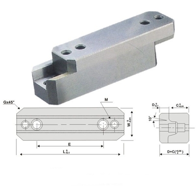 DME Hasco Locating Block Taper Lock Set Untuk Cetakan Kendaraan