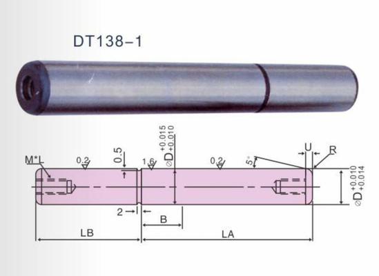 HRC 58 DIN Stripper Guide Pin Stripper Cross Panduan JIS Pilar Standar