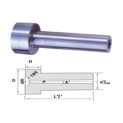 Hasco CNC Menemukan Bushing Tipe C, Sprue Bush MISUMI DME Standard