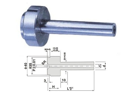 S45C SDK61 SKD11 Material Sprue Bushing Untuk Cetakan Injeksi Plastik