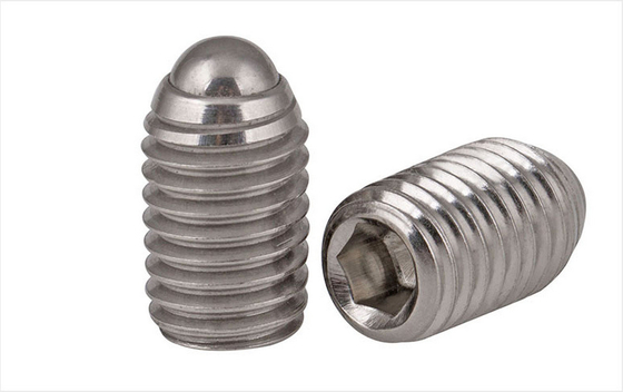 JIS Stainless Steel Ball Plunger Spring Plunger Z372 1.4305 Baja Paduan Bulat