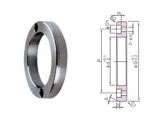 S45C SCM435 Bagian Cetakan Presisi, Cincin Penempatan Cetakan Plastik Tempered