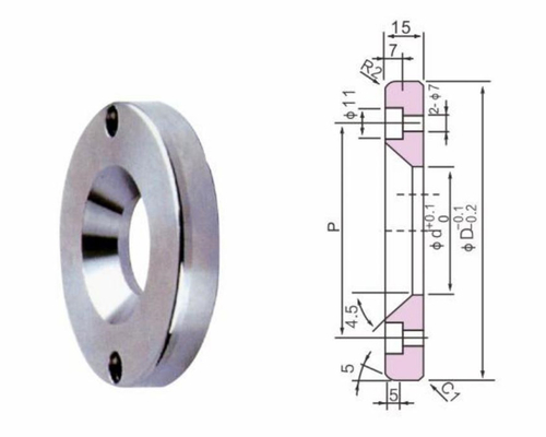 S45C SCM435 Bagian Cetakan Presisi, Cincin Penempatan Cetakan Plastik Tempered