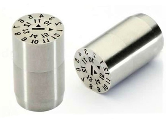 SKD61 Steel Adjustable Date Stamps Die Stamps Untuk Cetakan Injeksi Plastik