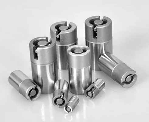 6mm ANSI Plastik Bagian Cetakan Presisi 40CR Air Poppet Valve Air Ejector Pin
