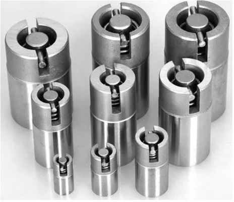 6mm ANSI Plastik Bagian Cetakan Presisi 40CR Air Poppet Valve Air Ejector Pin