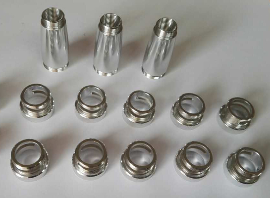 SKD61 Stainless Steel CNC Turning Parts Aluminium Alloy Copper Parts Untuk Otomatisasi