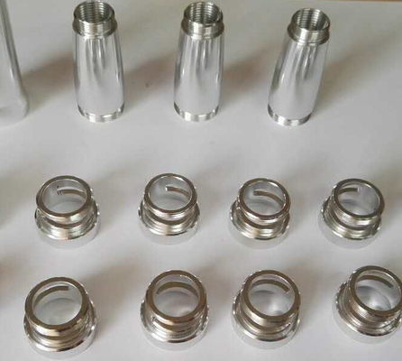 SKD61 Stainless Steel CNC Turning Parts Aluminium Alloy Copper Parts Untuk Otomatisasi