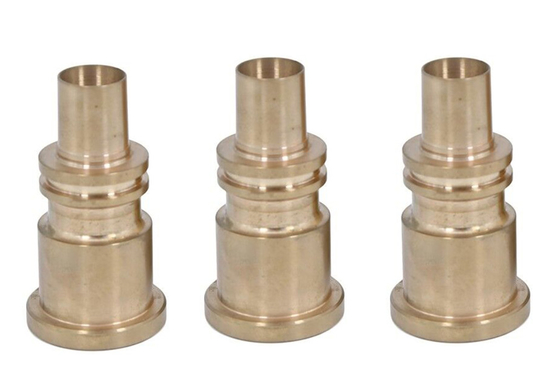 Bead Blasted CNC Turning Parts Perlakuan panas Bagian Mesin CNC Titanium