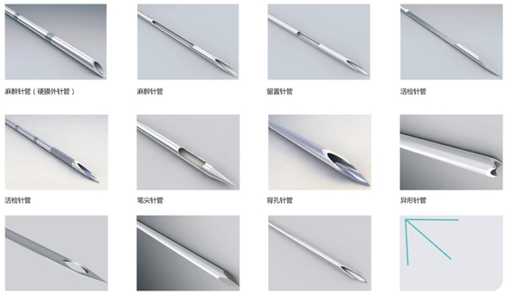 Jarum Khusus Kanula Stainless Steel Untuk Perangkat Medis