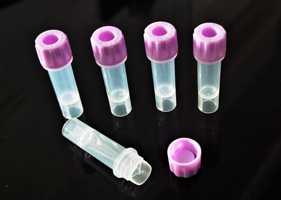 EDTA Mini Blood Collection Tube Gumpalan Aktivator Mini Komponen Tabung