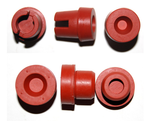 Butil Rubber Stopper Vacuum Blood Collection Tube Komponen Medis Sekali Pakai