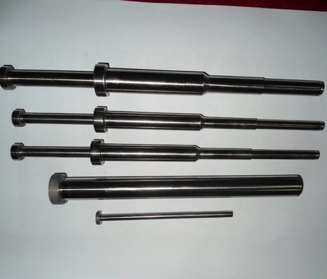 DIN16756 Pin Ejector Stainless Steel 1.2344 Lengan Ejector Tubulaire Nitrida