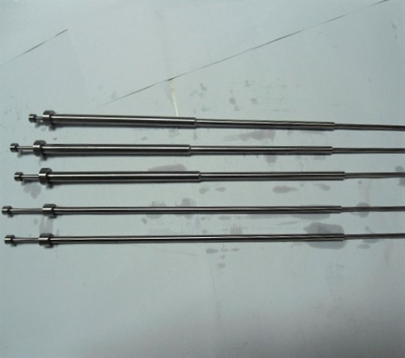 DIN16756 Pin Ejector Stainless Steel 1.2344 Lengan Ejector Tubulaire Nitrida