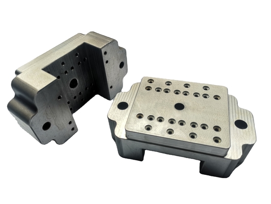 Kuningan Aluminium CNC Milling Parts Chrome Nickel Plating Sandblasting